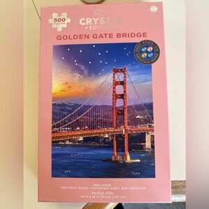 NEW Hinkler Golden Gate Bridge 500 pieces crystal edition brand NEW